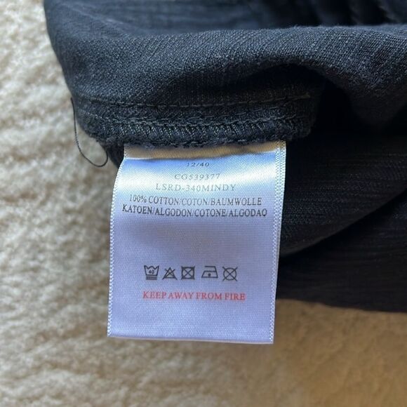 Brave Soul Mindy High Waisted Black Shorts Size 12/40 - Picture 8 of 11